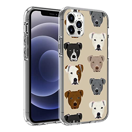 Cute Pitbull Dog Funny Dog Logo