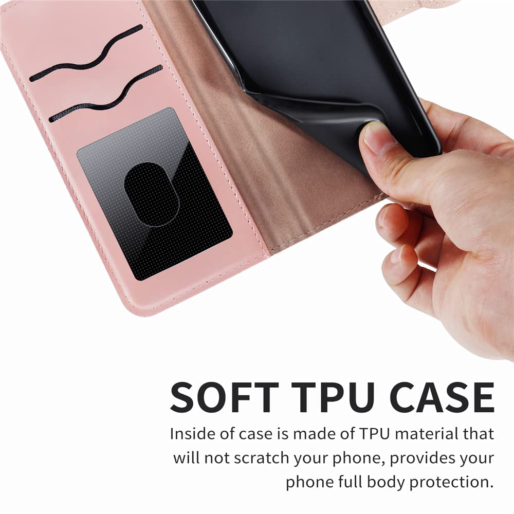 Premium PU Leather Samsung Galaxy A12 Wallet Case with Kickstand, Card Slots & Wrist Strap – Embossed Tree Design Folio Flip Cover for 6.5