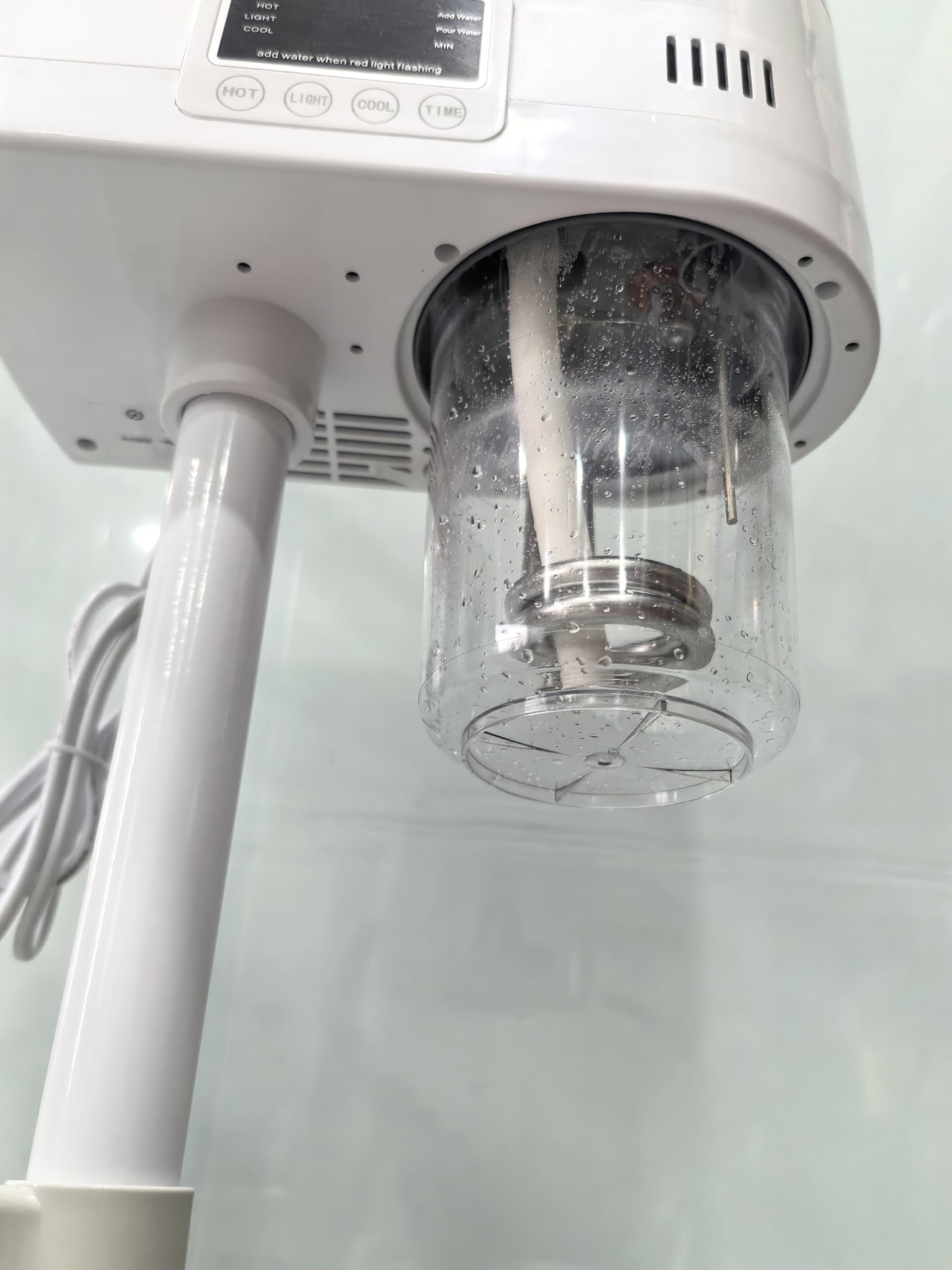 Professional 3-in-1 Facial Steamer with 5X Magnifying Lamp | Hot & Cool Mist Ozone Therapy | Portable Esthetician Steamer on Wheels for Home, Salon & Spa | Perfect for Deep Cleansing, Blackhead Removal & Skin Hydration