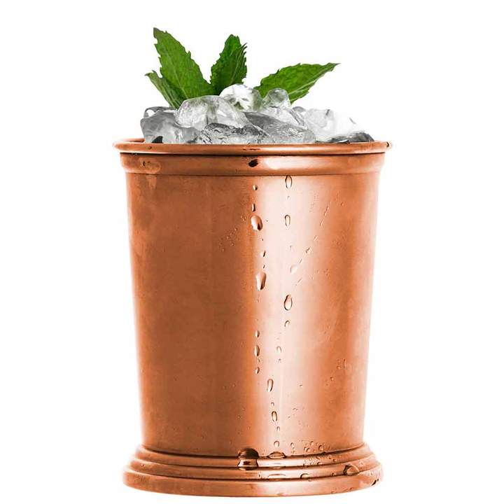 Urban Bar Julep Cup - Premium Copper Moscow Mule Mug for Cocktails, Iced Coffee & Cold Drinks - Perfect for Home Bars, Parties & Outdoor Gatherings