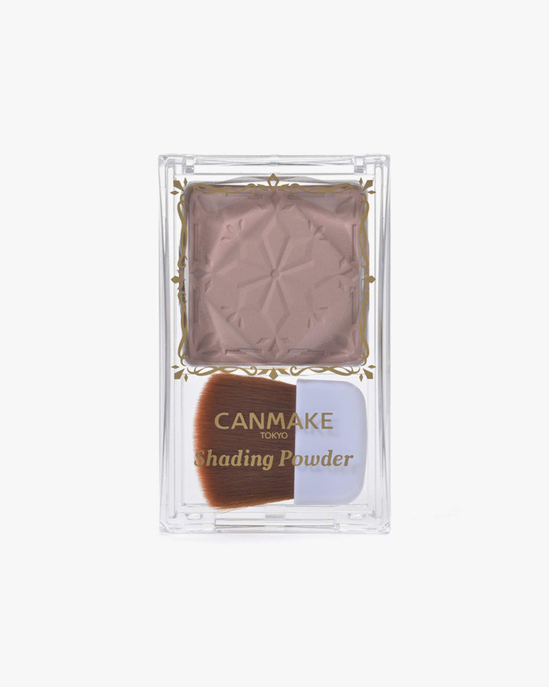 CANMAKE Shading Powder - Contour & Highlight Makeup for Natural Face Definition - Perfect for Everyday Makeup & Professional Looks