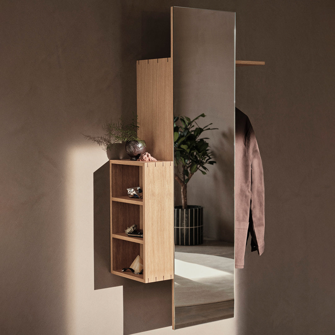 Bon Hallway Cabinet - Slim Entryway Storage Organizer with Shelves for Shoes, Hats & Accessories | Perfect for Small Spaces, Apartments & Mudrooms