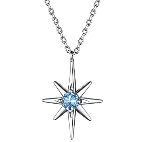 necklace-03. March(Created Aquamarine)