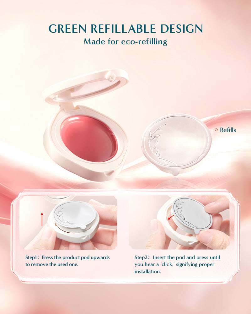 Dewy Touch Tinted Lip Balm - Hydrating Moisturizing Lipstick with Natural Color - Perfect for Everyday Wear, Date Night & Makeup Looks
