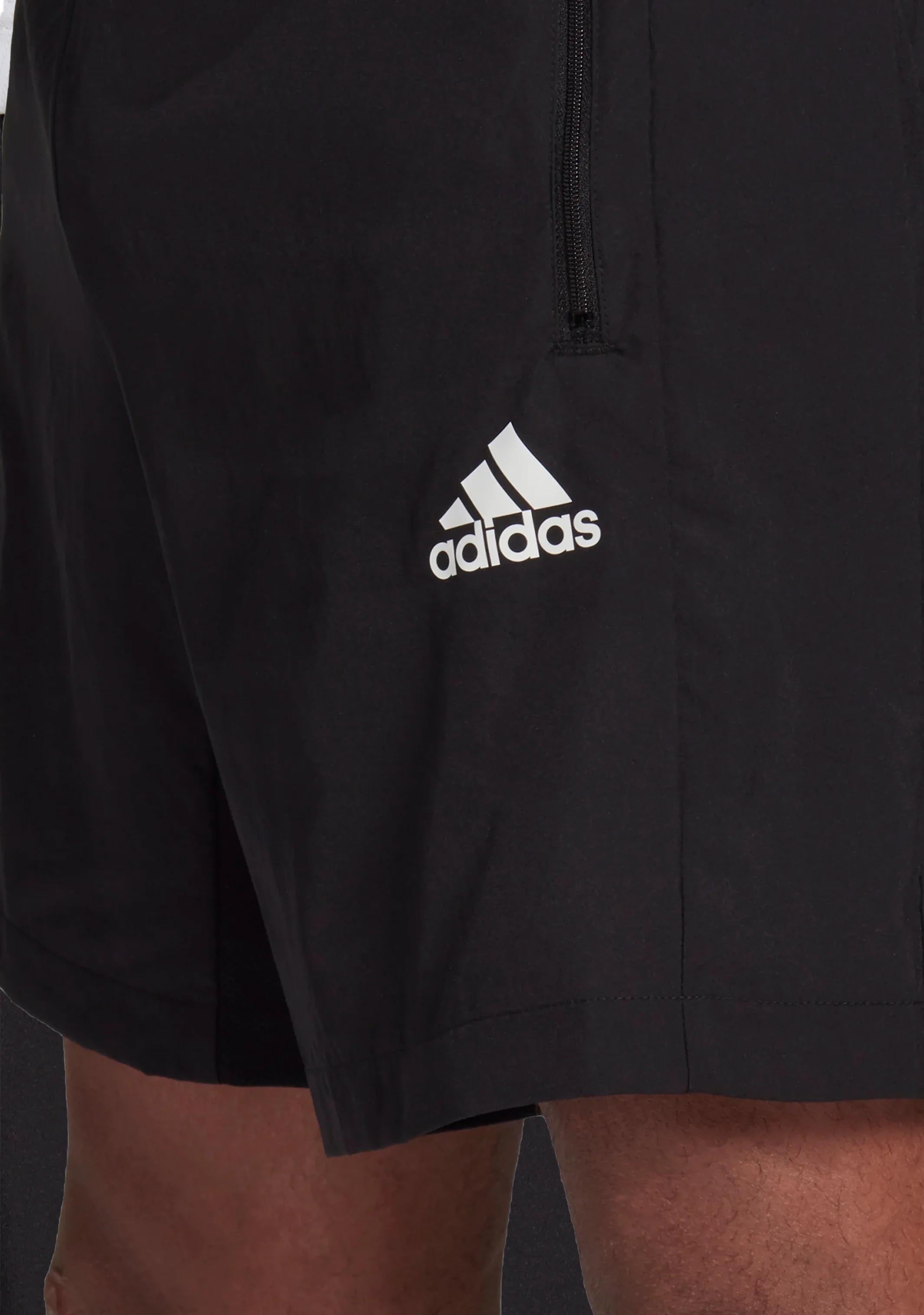 Adidas Men's Aeroready Designed to Move Woven Shorts - Lightweight Quick-Dry Athletic Running Shorts for Gym, Workout & Casual Wear