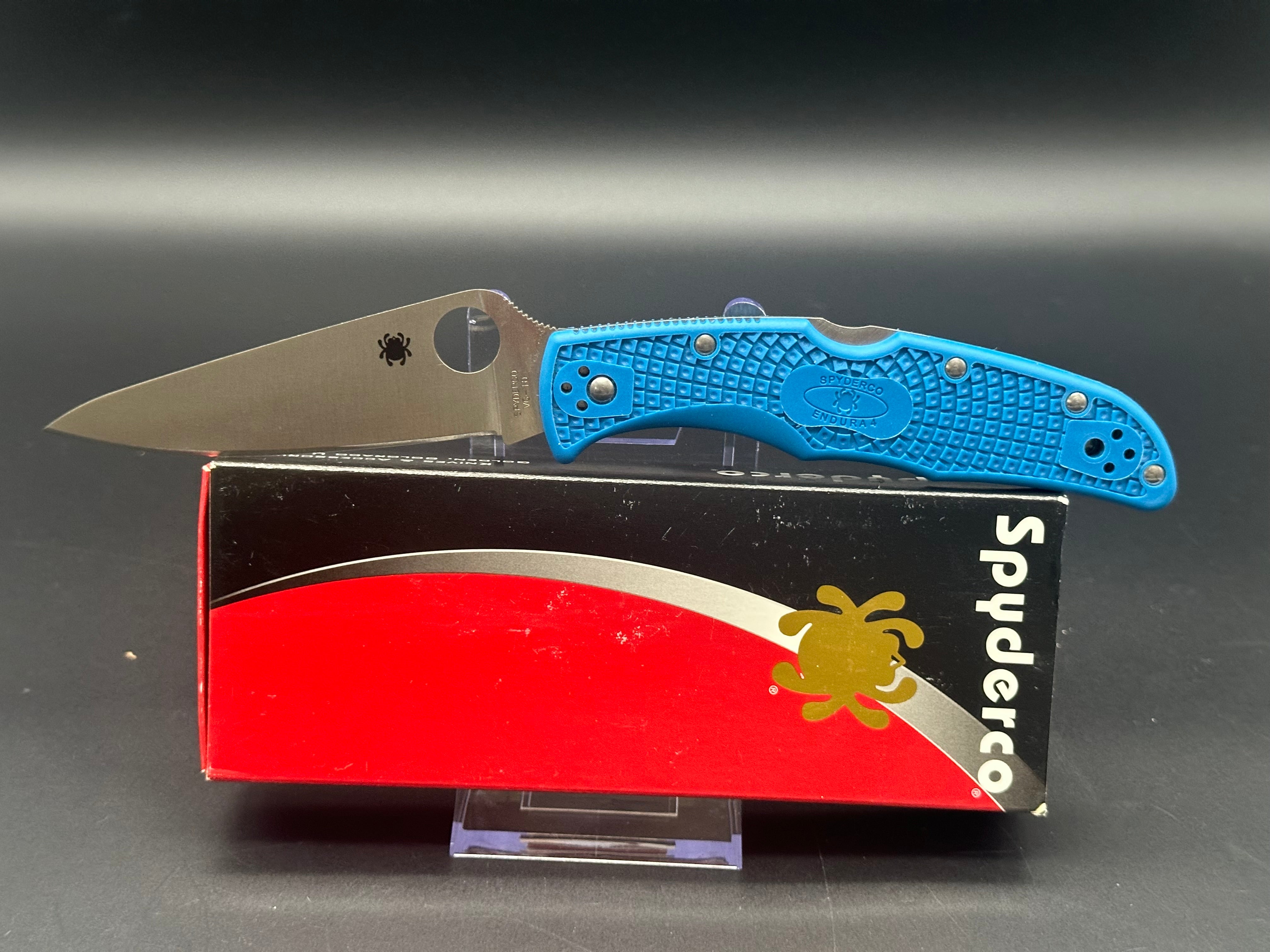 Spyderco Endura 4 Folding Pocket Knife - 3.75