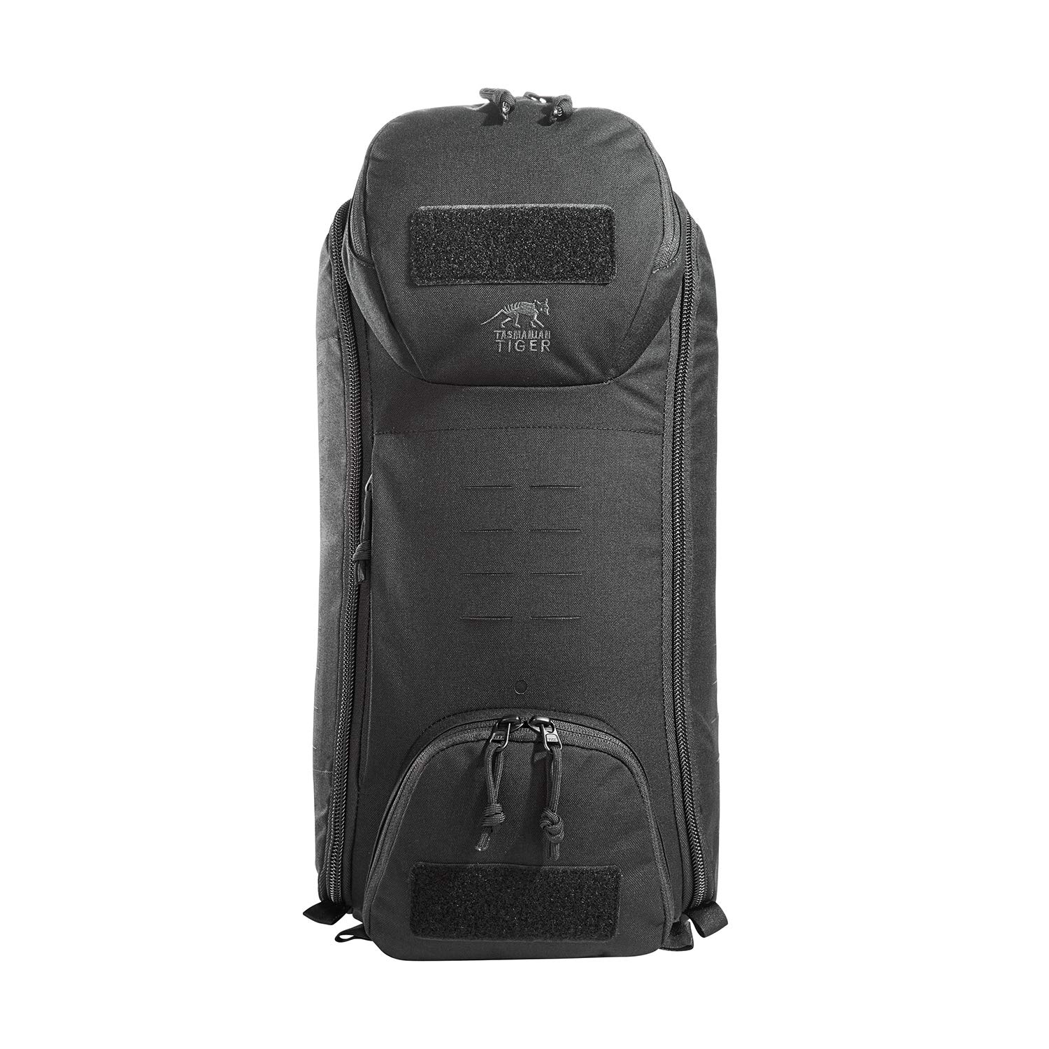 Tasmanian Tiger Modular Sling Pack 20L - Tactical Crossbody Bag for Outdoor Adventures, Travel & EDC - Black (One Size)