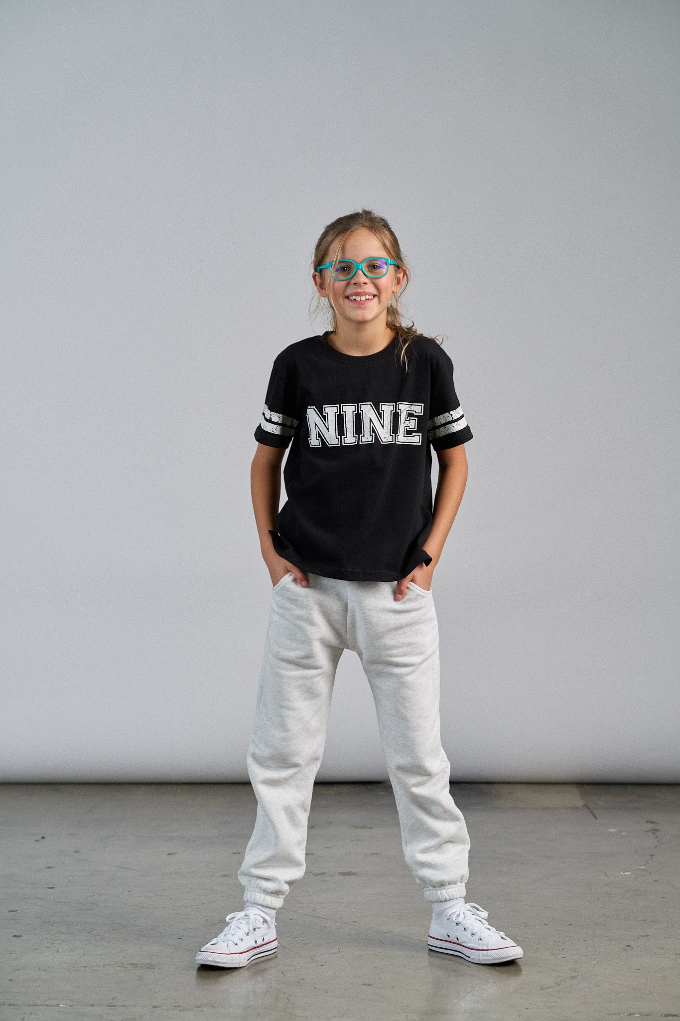 Varsity 10th Birthday Elevated T-Shirt - Black | Soft Cotton Tee for Kids Birthday Parties & Celebrations