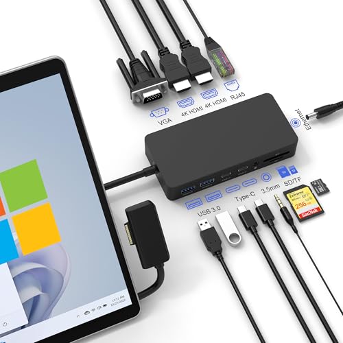 1.Surface Dock 12-in-1