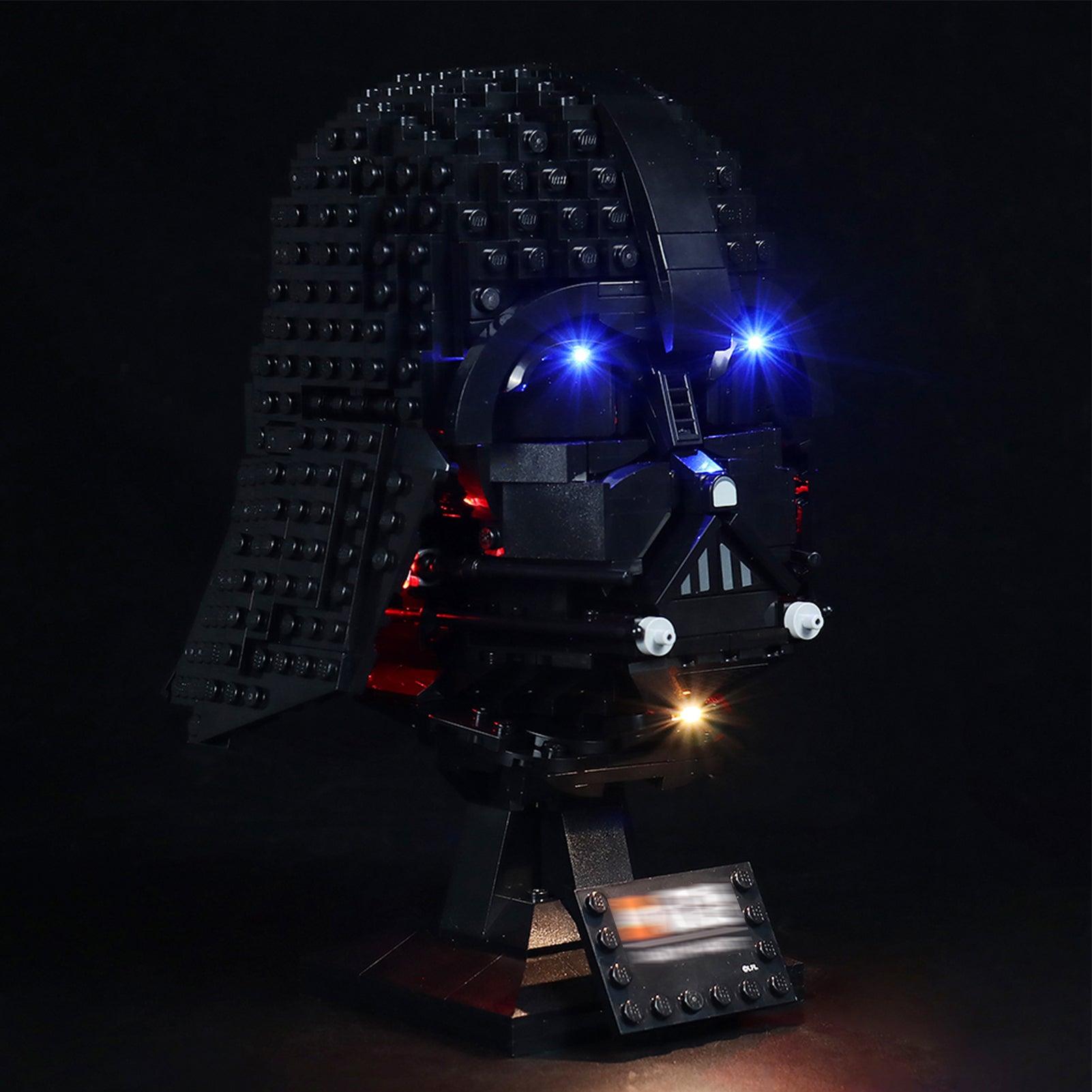 Lego Star Wars Darth Vader Helmet 75304 Light Kit - LED Lighting Set for Model Display & Collection Enhancement - Perfect for Home Decor, Gift & Star Wars Fans