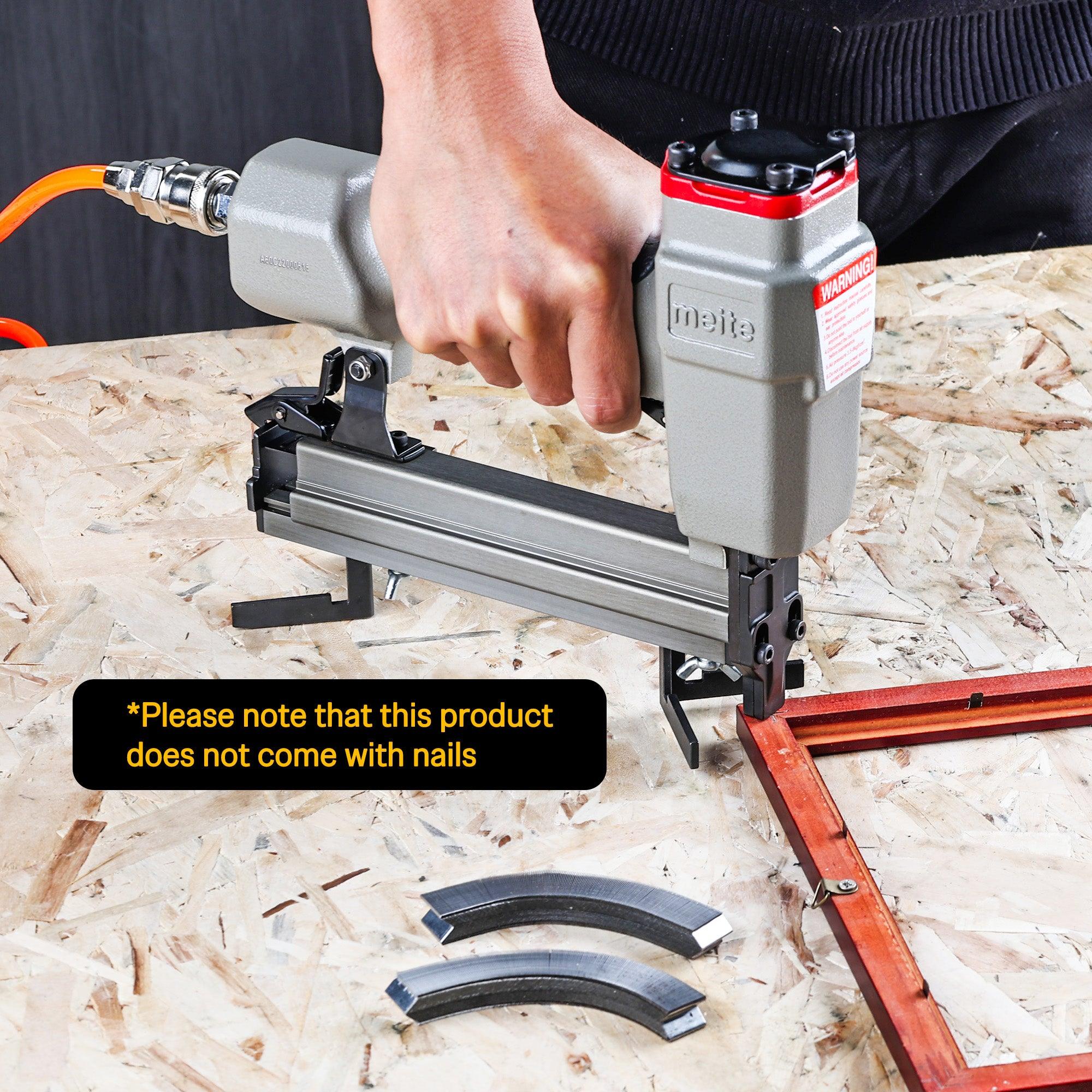 Professional V Nailer Picture Frame Joiner - 9/32'' to 19/32'' V Nails (Model V1015B) - Perfect for Woodworking, DIY Framing & Picture Frame Assembly