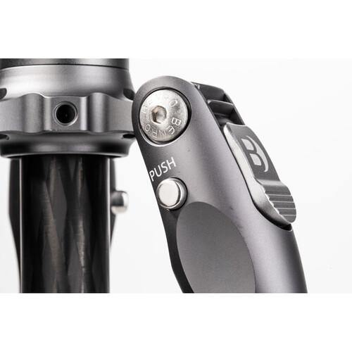 Benro Rhino Carbon Fiber Zero Series Travel Tripod with VX20 Ball Head - Lightweight Compact Tripod for Travel, Hiking & Outdoor Photography (DSLR, Mirrorless Cameras)