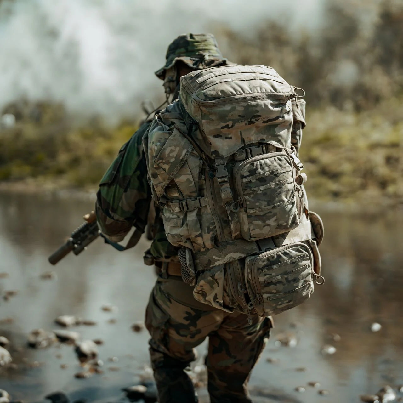 Eberlestock Terminator 100L Full Format Backpack - Durable & Versatile Hunting & Outdoor Gear for Camping, Hiking & Travel