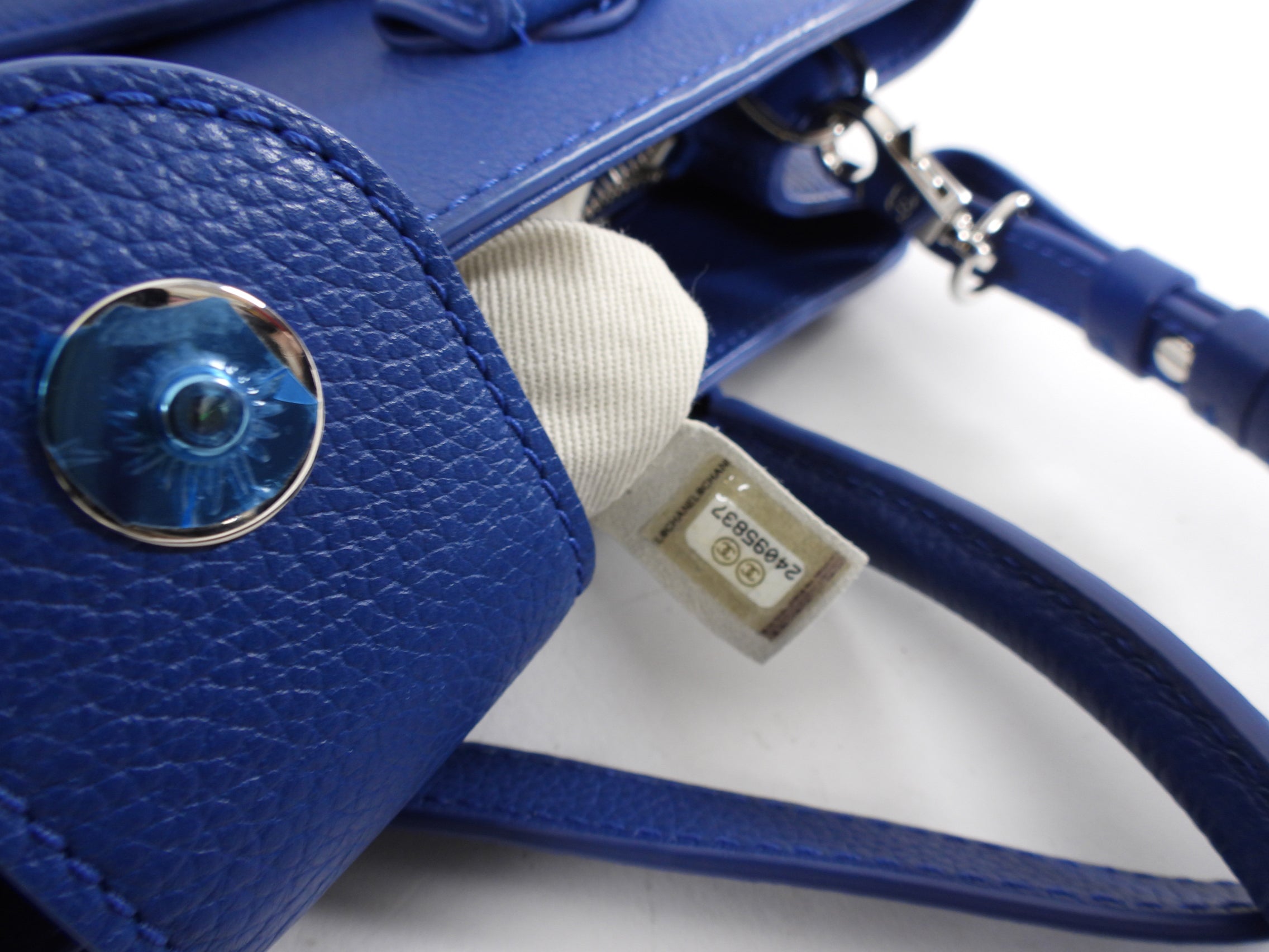Chanel Blue Small Neo Executive Tote Two Way Handbag for Women - Luxury Leather Shoulder Bag for Work, Travel & Everyday Use