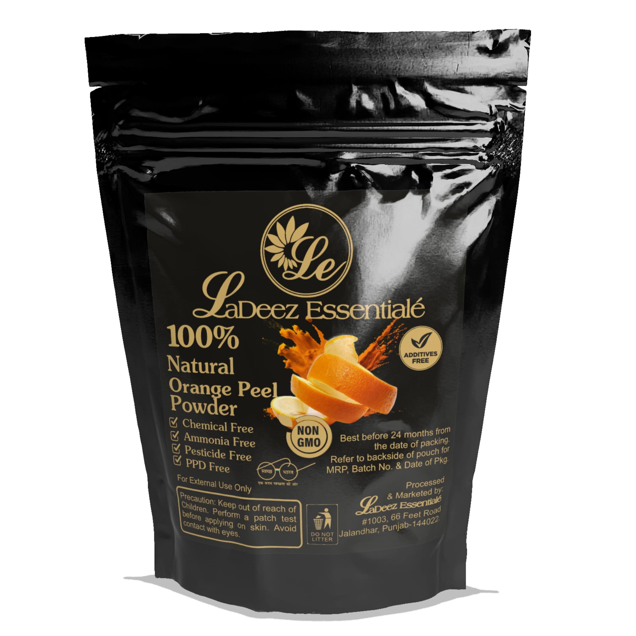 LaDeez Essentiale Natural Beauty Sandalwood Rose Orange Peel Powder Combo (300g) for Face & Body - Ayurvedic Skin Care, Exfoliation & Glowing Complexion | Perfect for Spa Day, DIY Masks & Holistic Beauty Rituals