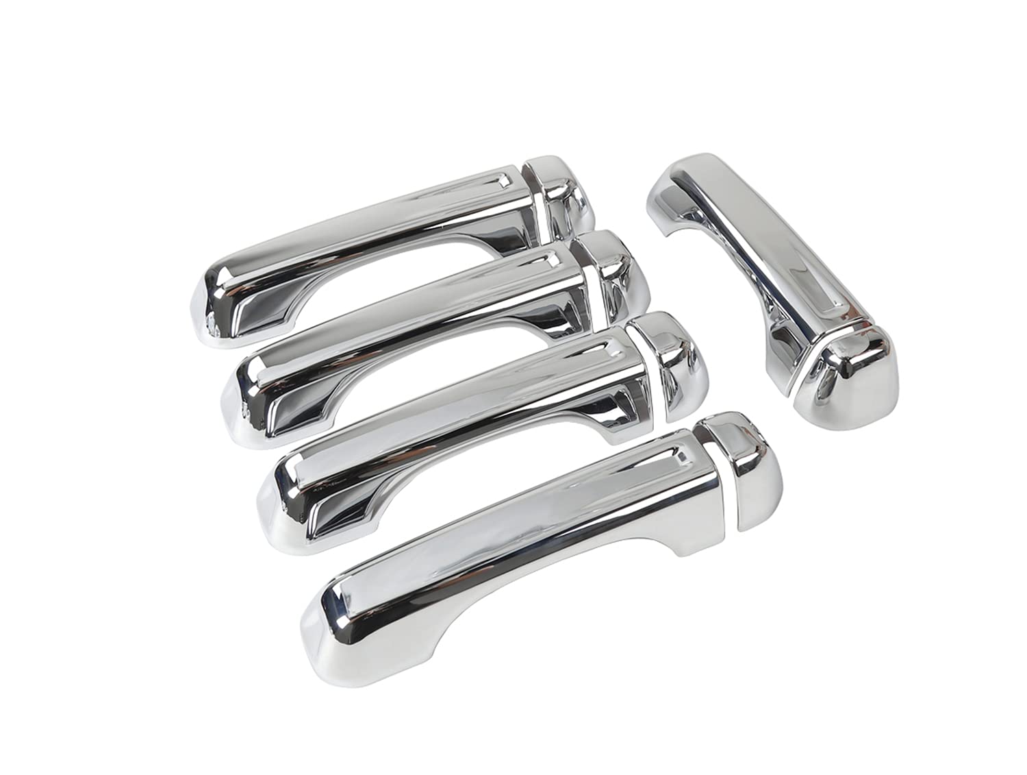 Chrome Car Door Handle Cover & Tailgate Handle Trim for 2018-2022 Jeep Wrangler JL/JLU & 2020-2022 Gladiator JT - Exterior Accessories Upgrade (Perfect for Off-Roading & Car Customization)