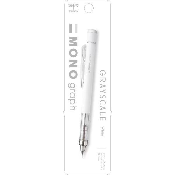 Tombow Mono Graph Mechanical Pencil - Gray Scale | Premium Drafting & Writing Tool for Artists, Students & Professionals | Perfect for Sketching, Note-Taking & Technical Drawing