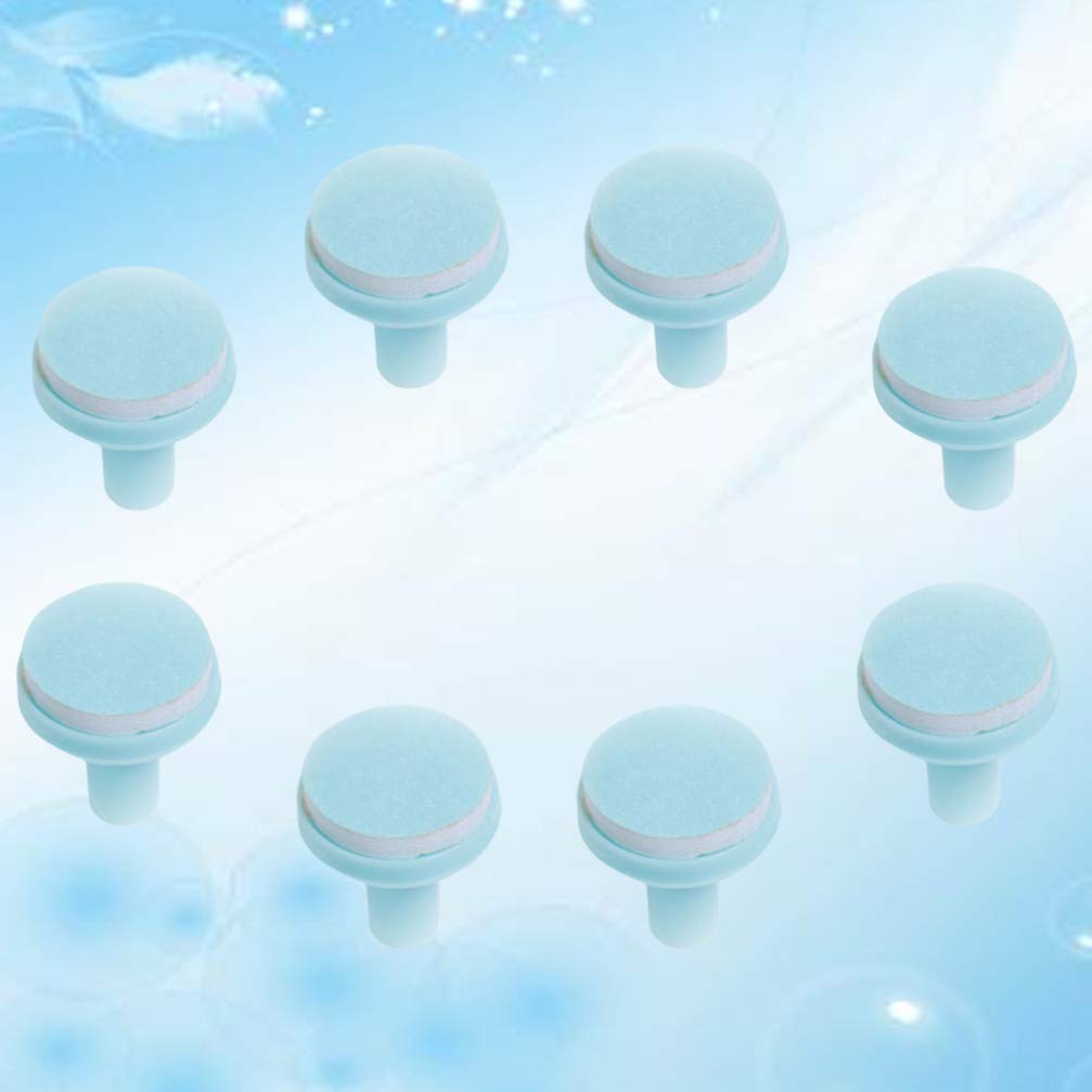8Pcs Electric Nail File Replacement Pads - Nail Grinding Heads & Trimmer Pads for Newborns - Compatible with Baby Nail Trimmers - Gentle Nail Care for Sensitive Skin - Perfect for Home Baby Grooming Kits