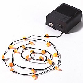 Candy Corn String Lights - Halloween Village Decor #53013 | Spooky Party & Home Decoration for Fall & Halloween Festivities