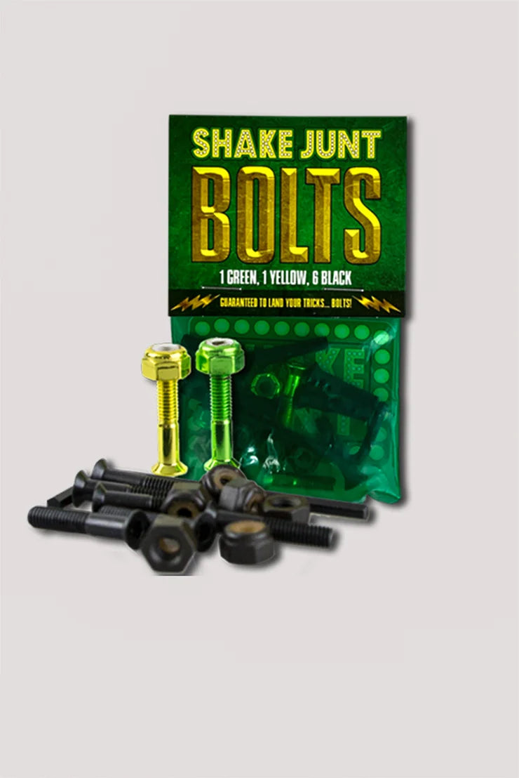 Shake Junt 1 Phillips Screwdriver - Black/Green/Yellow Grip for Skateboard & Bike Maintenance | Durable Tool for DIY Repairs & Home Projects