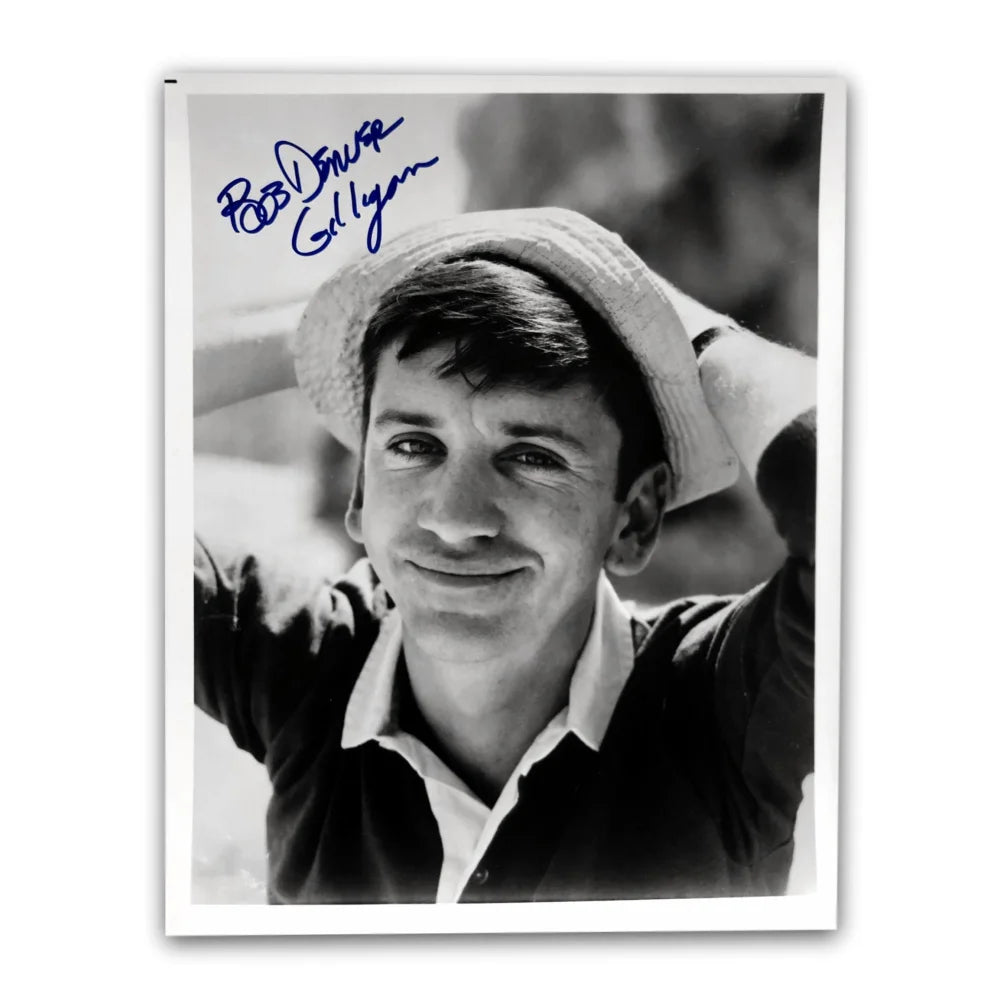 Authentic Bob Denver Signed 8x10 Photo with JSA COA - Gilligan's Island Cast Autograph - Perfect for Collectors, Fans & Memorabilia Displays