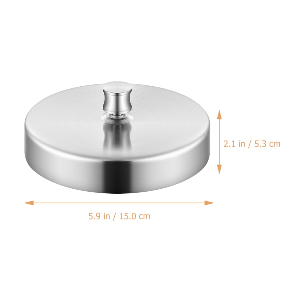 Veemoon 304 Stainless Steel Burger Press Maker - 1pc Beef Patty Mold, Burger Patty Maker, Grill Press & Meat Ring for Perfect Patties | Ideal for Hamburgers, Rice Balls, Corn Cakes & Fried Eggs | Great for BBQ, Home Cooking & Restaurant Use