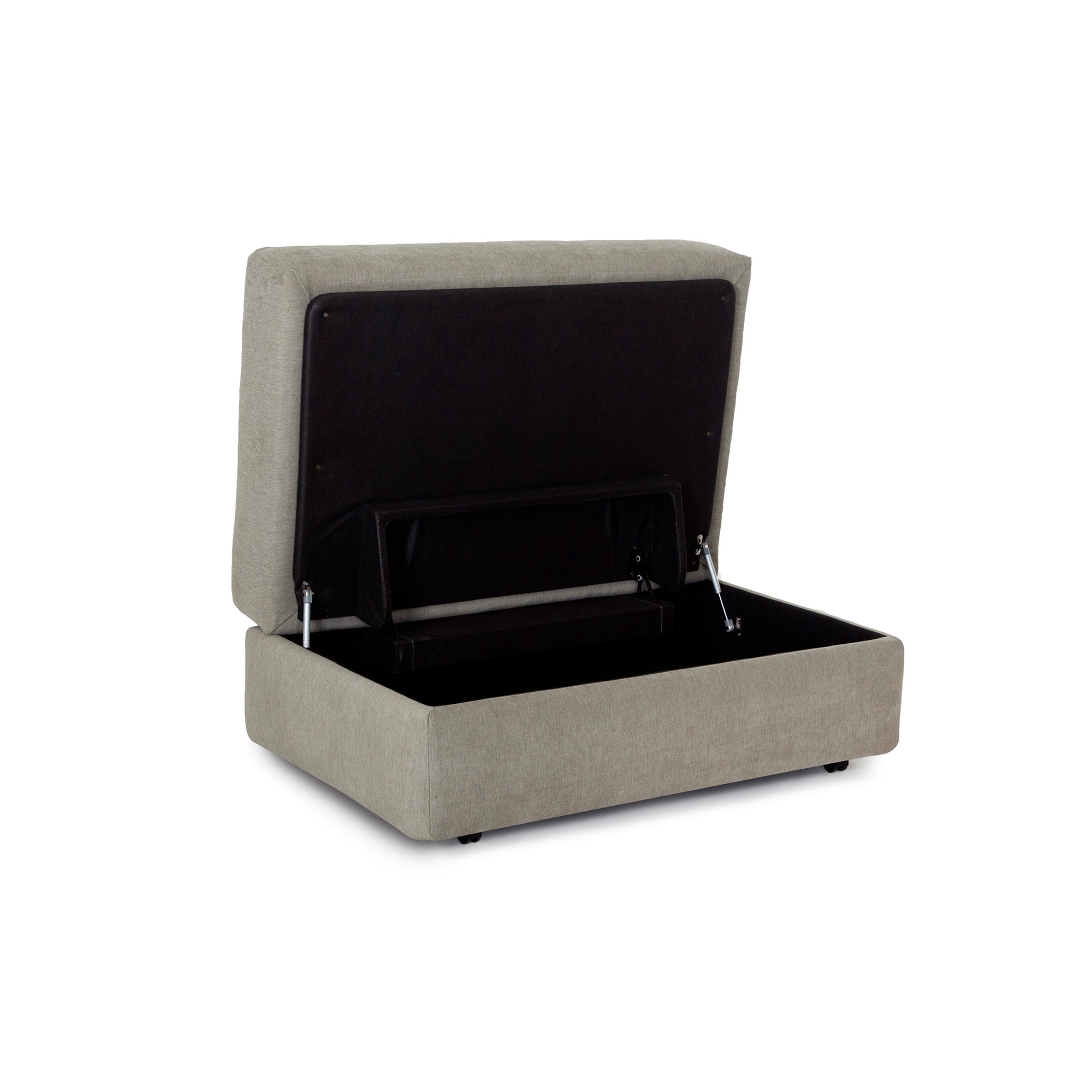 Sierra Storage Ottoman Bench with Lift Top - Extra Large Footrest, Coffee Table & Hidden Storage for Living Room, Bedroom & Dorm - Perfect for Shoes, Blankets & Home Organization