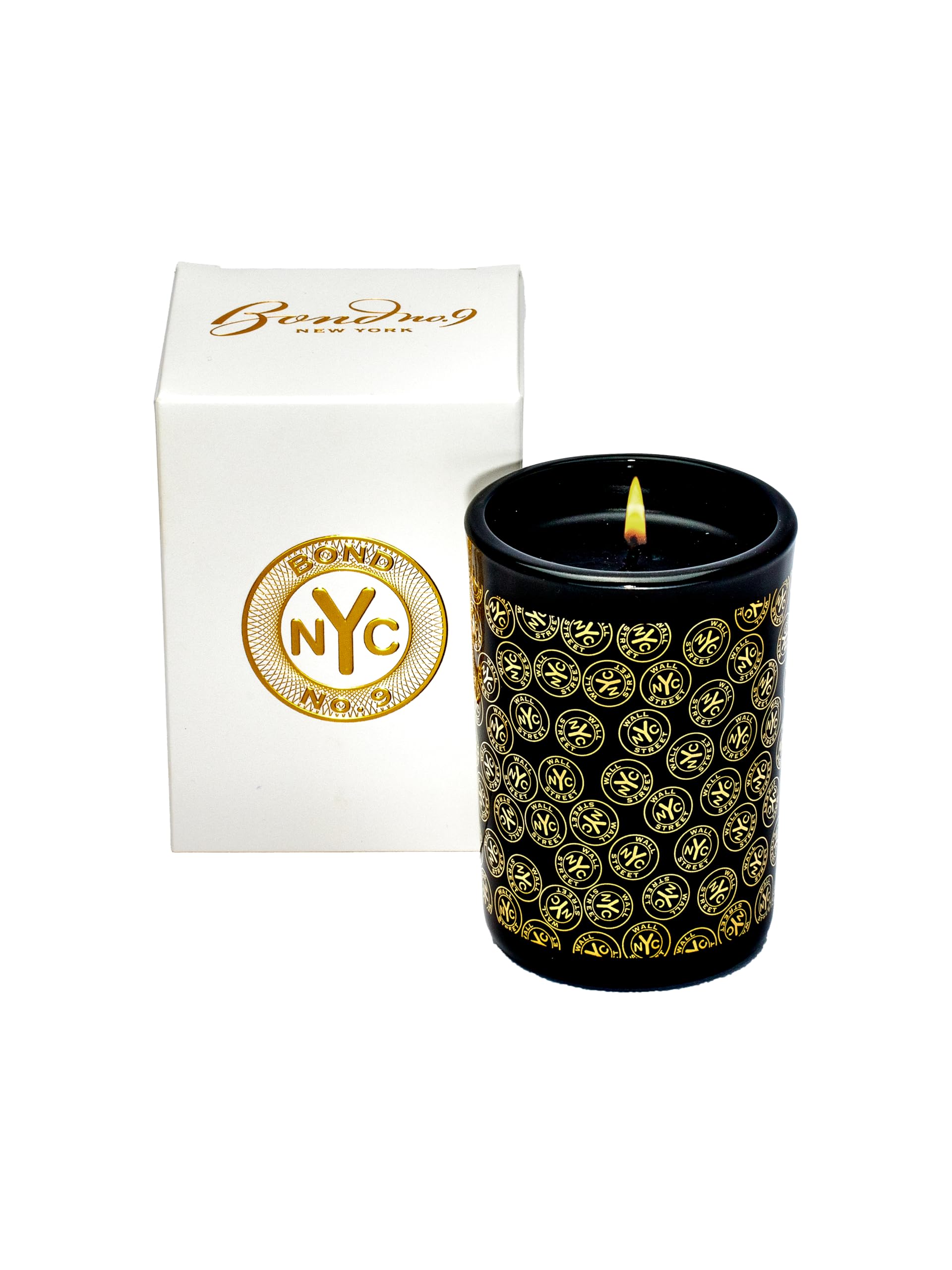 Bond No. 9 New York Wall Street Luxury Scented Candle - Home & Office Fragrance for Relaxation & Aromatherapy
