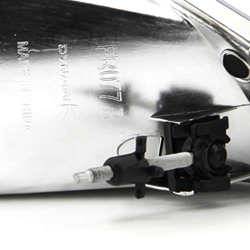 94-98 Ford Mustang Clear Lens Headlights - Front Driving Lamps Pair (Left & Right) | Direct Fit Replacement for Improved Night Visibility & Style Upgrade
