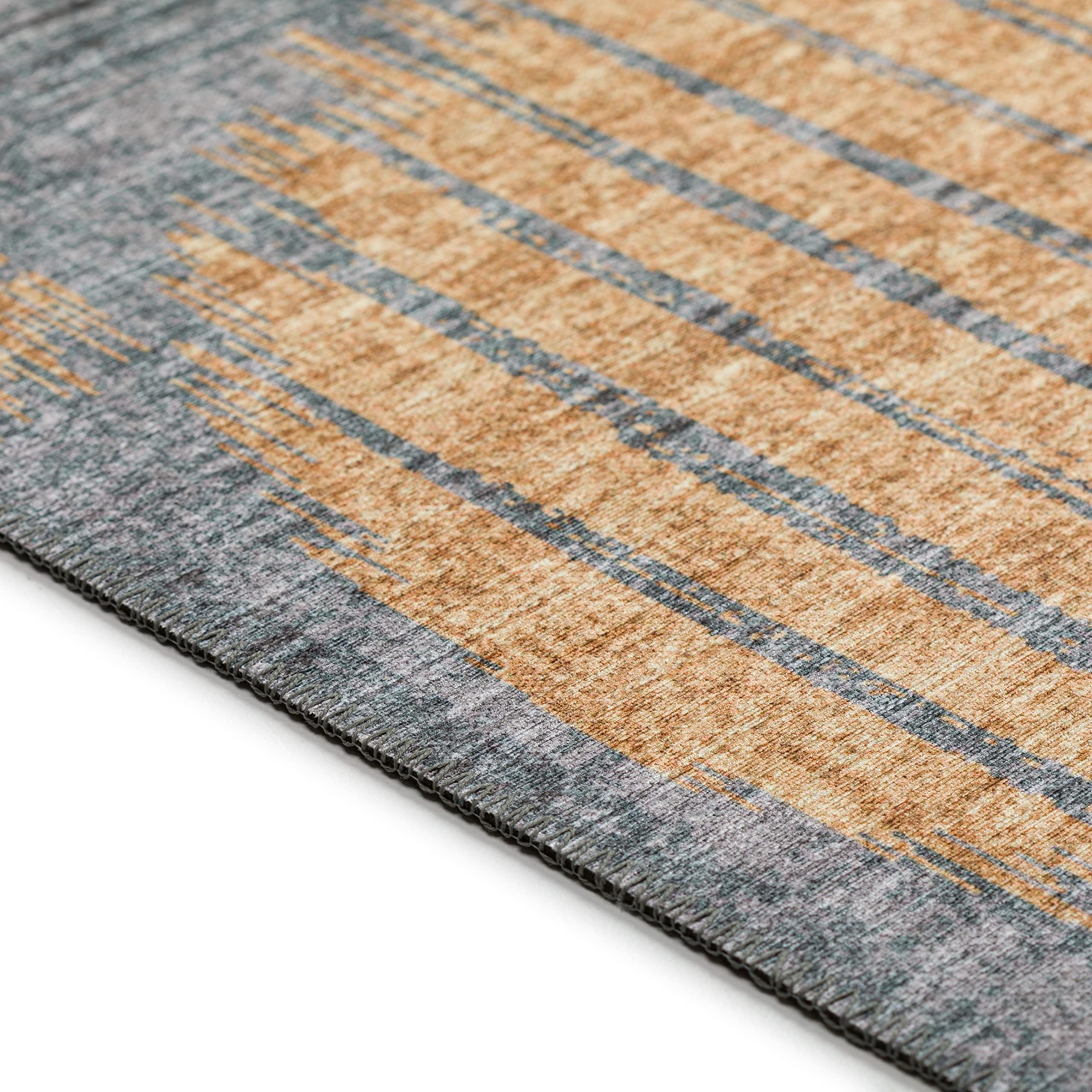 Addison Rugs Yuma AYU43 Gilded 8' x 10' Area Rug - Elegant Home Decor for Living Room, Bedroom & Dining Room