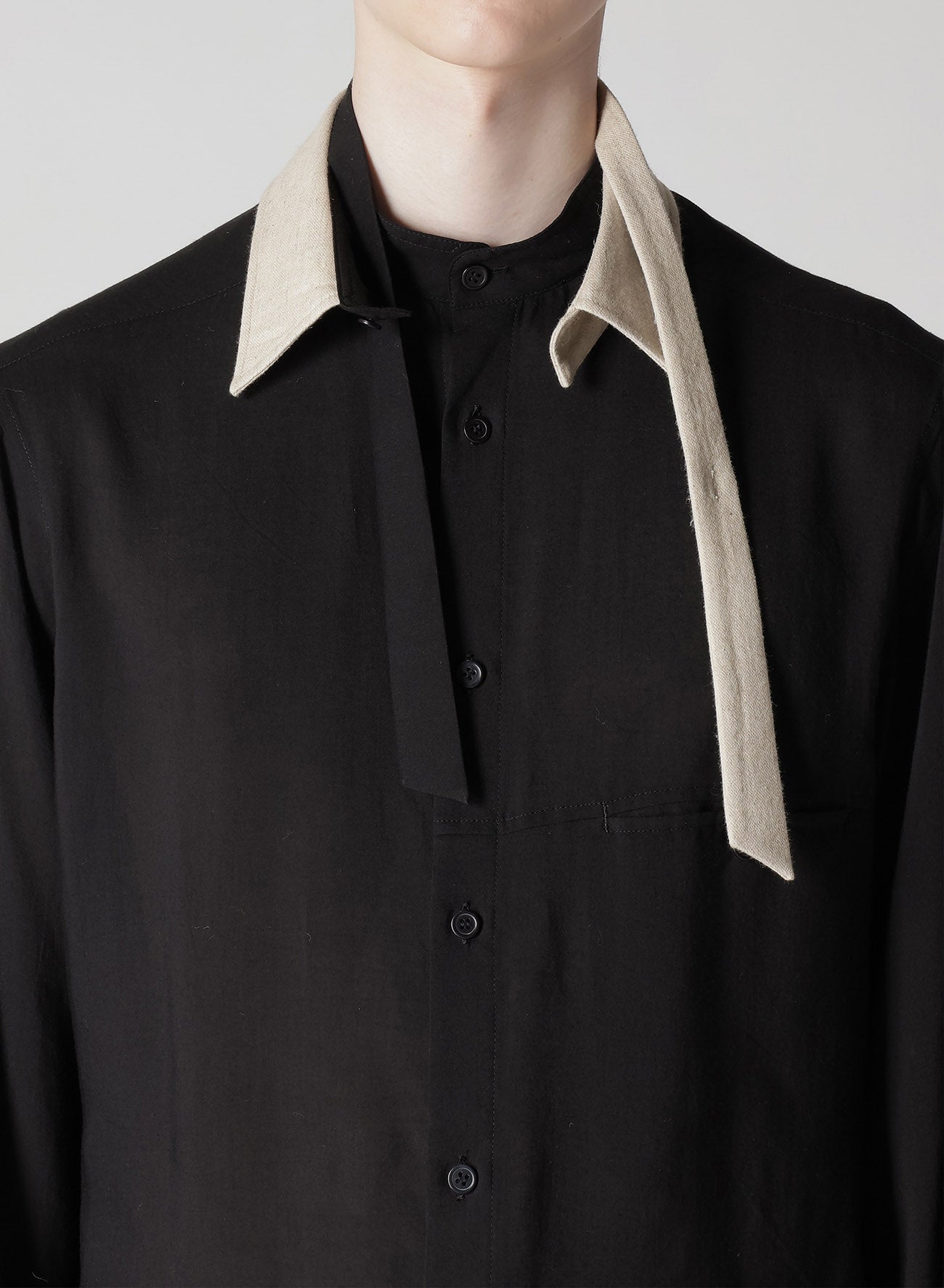 Elegant Cellulose Loan Ribbon Spare Collar Blouse for Women - Perfect for Office Wear, Parties & Special Occasions