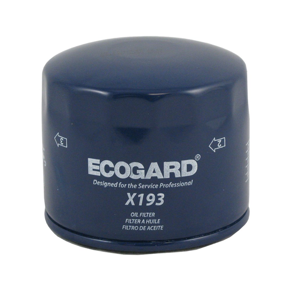 ECOGARD X193 Premium Spin-On Engine Oil Filter for Buick Opel 1.8L 1976-1979 & Chevrolet LUV 1.8L 1976-1982, S10 1.9L 1982-1985 | Compatible with Conventional Oil | Perfect for Car Maintenance & Engine Protection