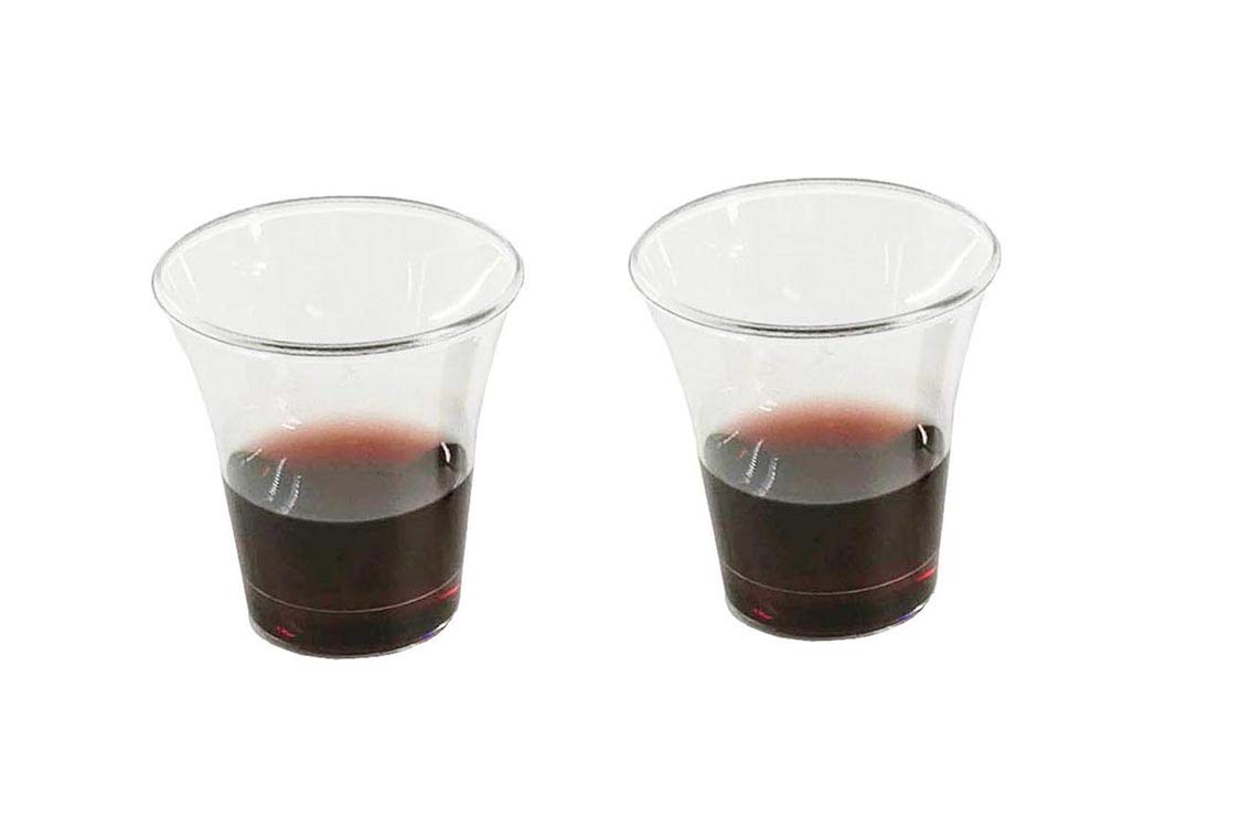 FixtureDisplays® 1000-Pack Disposable Communion Cups - 16946-NPF for Church Services, Weddings & Religious Events - Eco-Friendly Plastic Shot Glasses