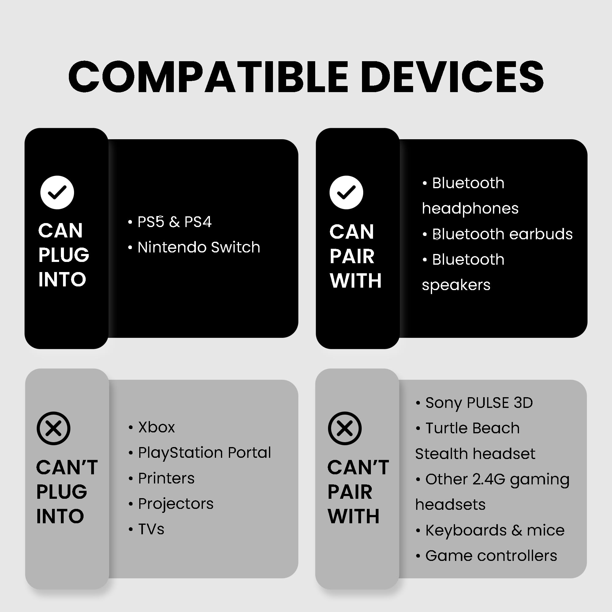 Avantree DG80 USB Bluetooth 5.3 Adapter for PS5, PC, Gaming Consoles - Wireless Audio Transmitter Dongle for Bluetooth Headphones & Earbuds with aptX-Adaptive/Low Latency - Perfect for Gaming, Streaming & Home Theater Systems