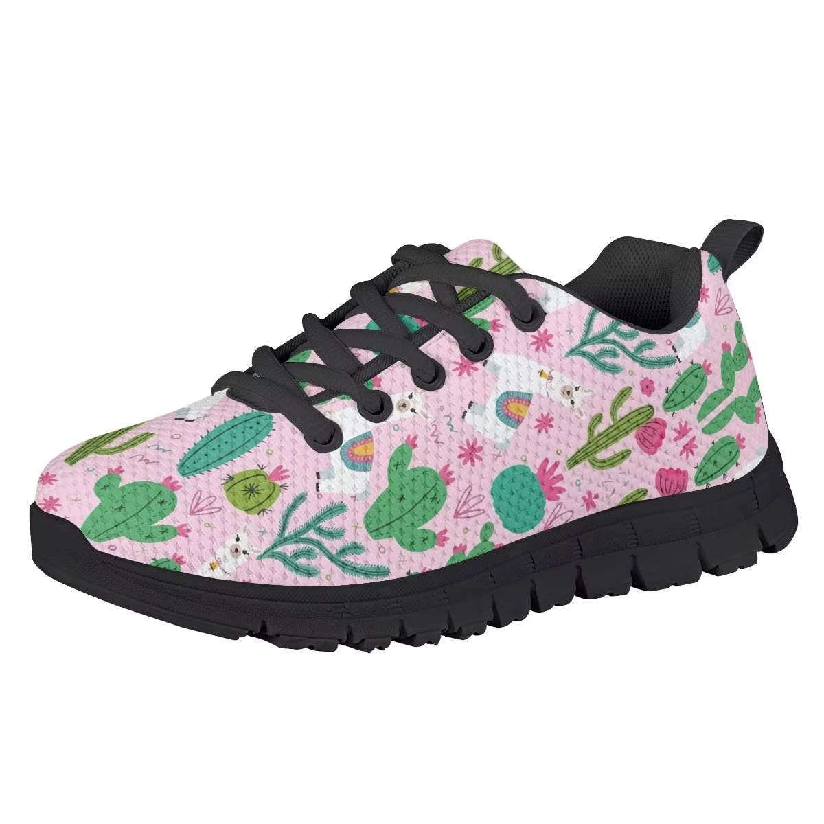 NETILGEN Boys Girls Running Shoes - Lightweight Lace-Up Tennis Sneakers with Breathable Knitted Mesh for Kids (Little/Big Kid) - Perfect for School, Sports & Daily Activities