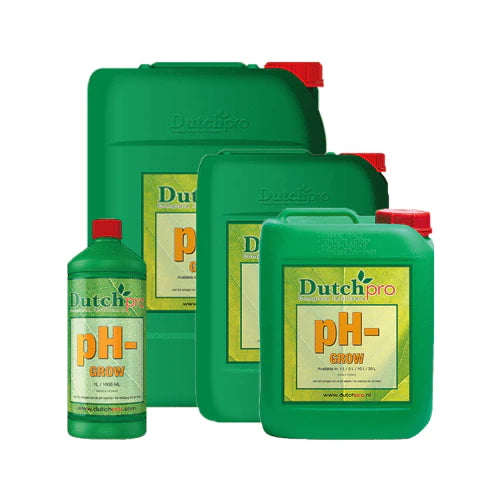 Dutch Pro pH Down Grow - Premium pH Adjuster for Hydroponics & Soil Plants | Ideal for Indoor Gardening, Greenhouses & Grow Rooms