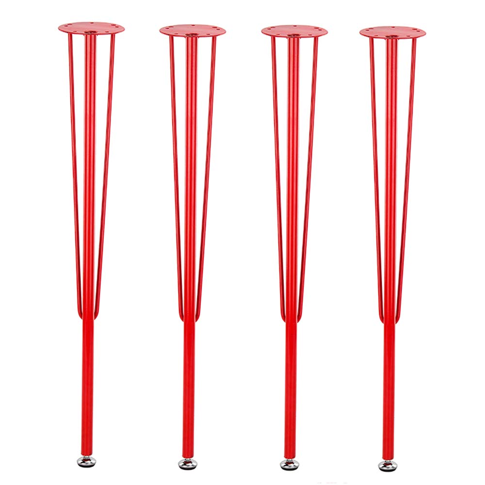 Heavy Duty Adjustable Hairpin Table Legs 28.15