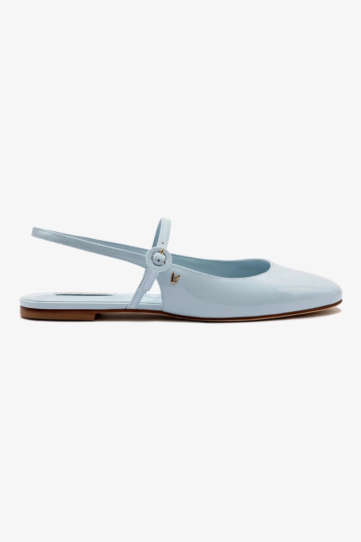 Georgina Women's Ballet Flats - Genuine Maya Patent Leather Pointed Toe Slip-On Shoes for Work, Office & Casual Wear