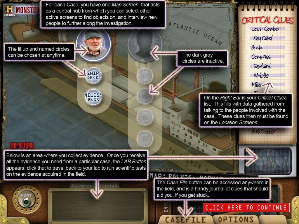 Monster Quest PC Game - Explore Werewolves, Sea Monsters & Bigfoot Mysteries | History Channel Adventure | Perfect for Mystery Lovers & Paranormal Investigators