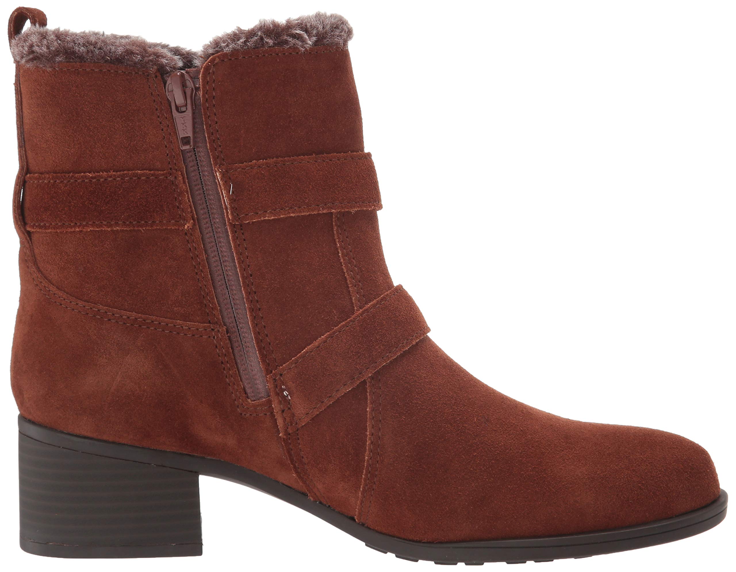 Naturalizer Women's Deanne Bootie - Comfortable Ankle Boots for Women, Chunky Heel & Cushioned Insole | Perfect for Office, Casual Outfits & Fall Fashion