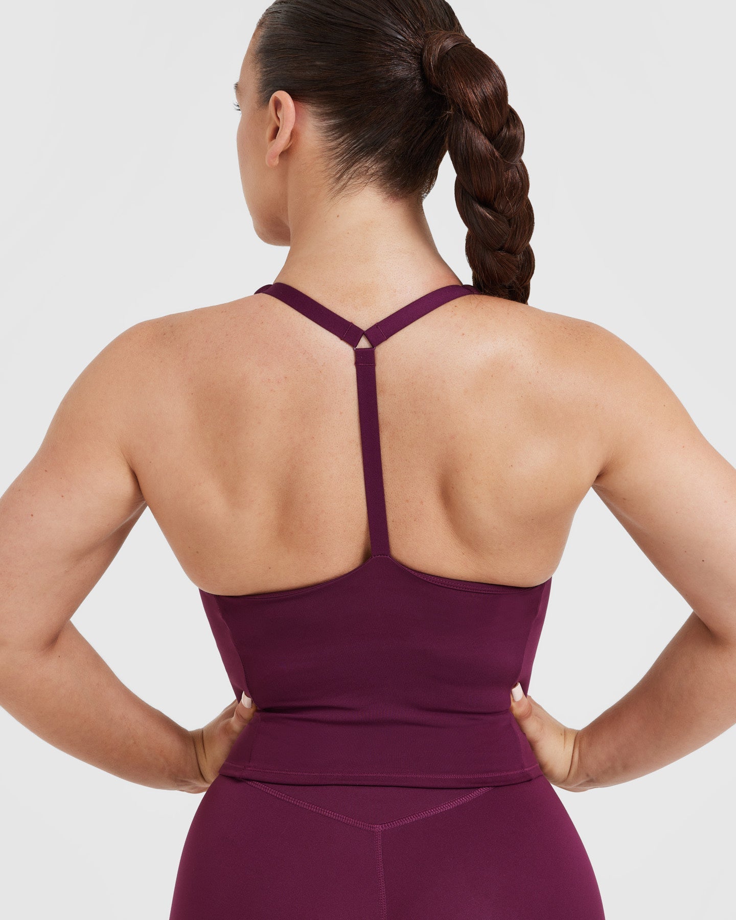 Timeless Square Neck Mid Vest for Women | Elegant Ripe Fig Color | Perfect for Layering, Office Wear & Casual Outfits