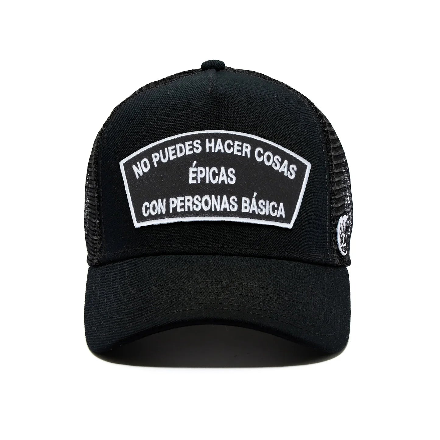 CULT OF INDIVIDUALITY Can't Do Epic Shit Spanish Trucker Hat - Stylish Adjustable Baseball Cap for Men & Women - Perfect for Outdoor Activities, Music Festivals and Streetwear Fashion