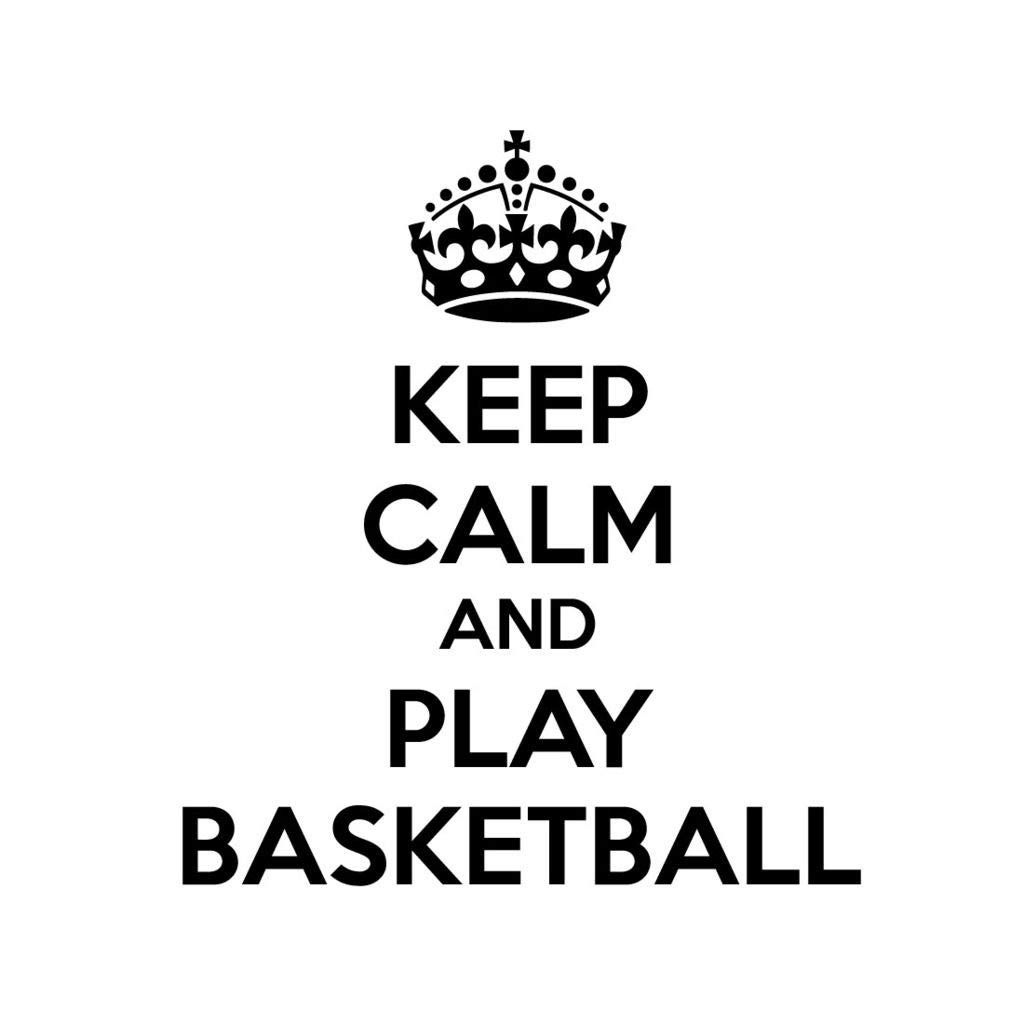 Keep Calm and Play Basketball Vinyl Decal - Car, Laptop, Wall Sticker for Sports Fans & Home/Office Decor - Perfect for Basketball Lovers, Gifts, and Room Decoration