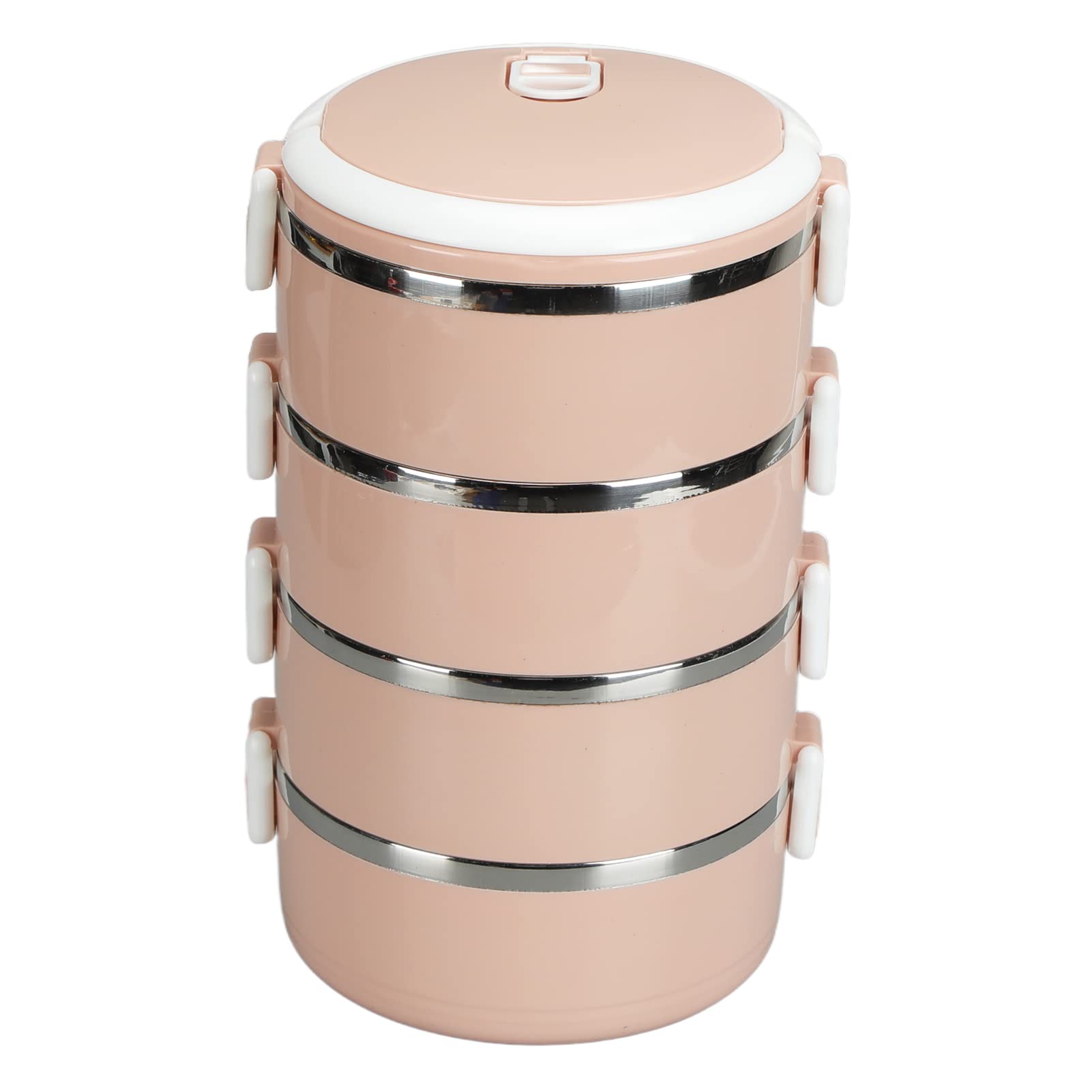 TOTITOM 304 Stainless Steel Bento Lunch Box - 3 Compartment Leak-Proof Eco-Friendly Food Container for Office, School, Picnic & Travel - Durable & Portable Meal Prep Box (6-Pack)