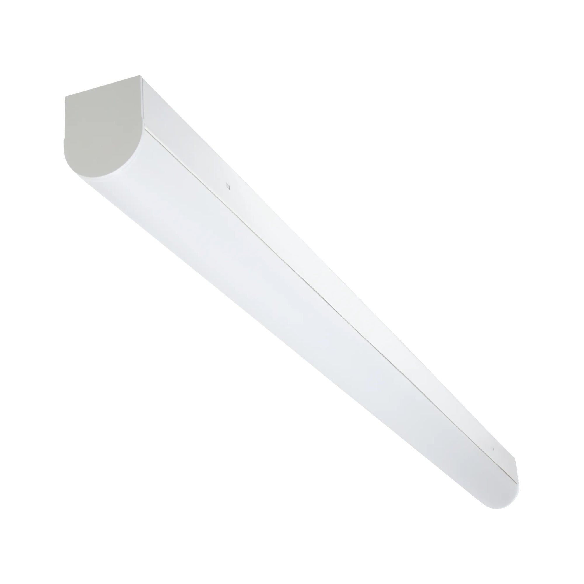 8ft LED Strip Light Fixture - 8000 Lumens, 3500K Warm White, 120V/277V - Perfect for Under Cabinet Lighting, Closet, Garage & Commercial Spaces