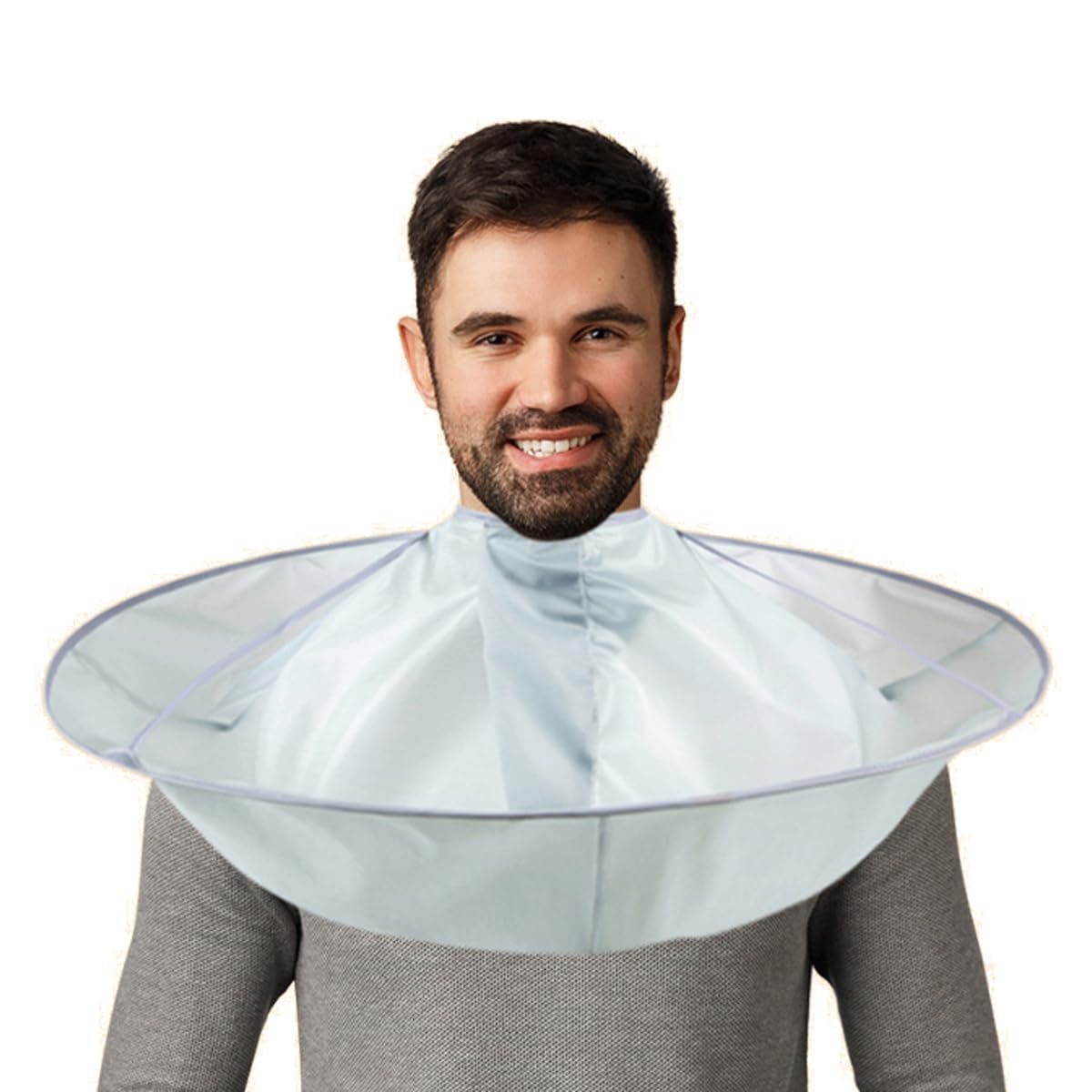 Olpad Professional Hair Cutting Cape - Waterproof Salon Barber Cape with Hair Catcher for Men & Women - Perfect for Home Haircuts, Salon Styling & Pet Grooming