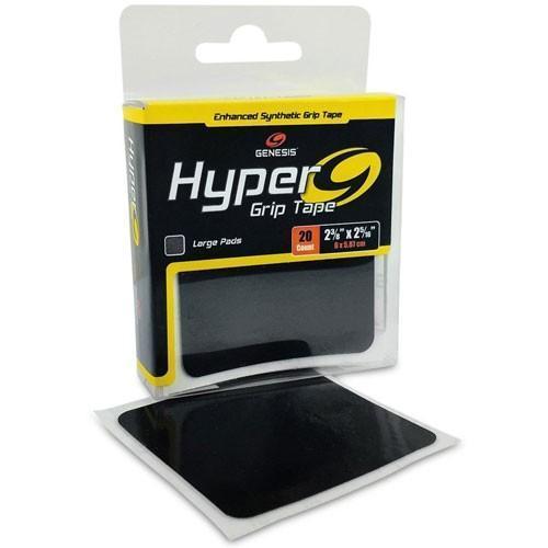 Genesis Hyper Grip Bowling Tape Precut Large Pads - 20 Count | Enhanced Grip for Bowling Balls | Perfect for League Play & Tournament Performance