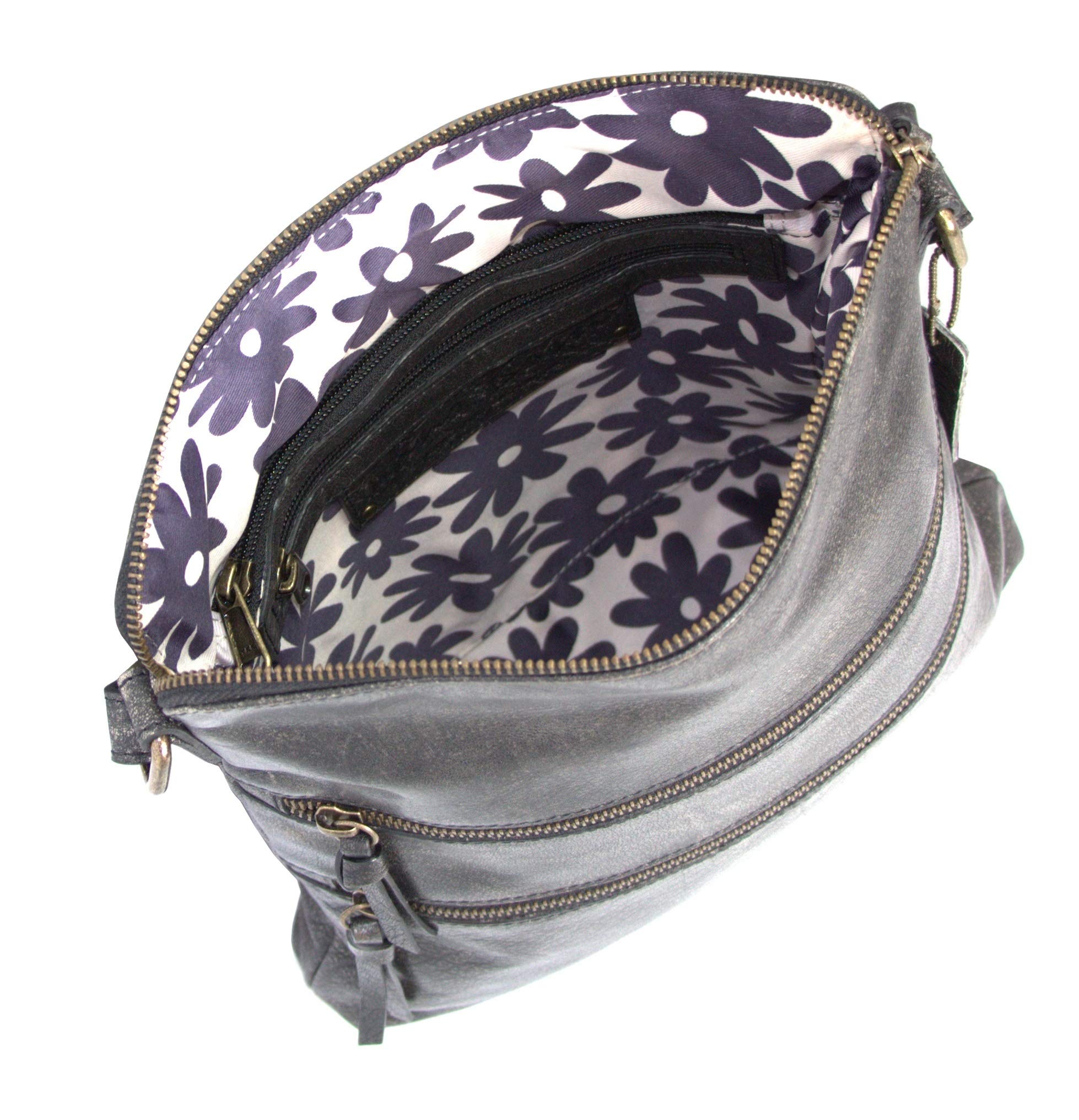 Zuri Genuine Leather Crossbody Bag for Women - Stylish & Durable Shoulder Purse - Perfect for Work, Travel & Everyday Use