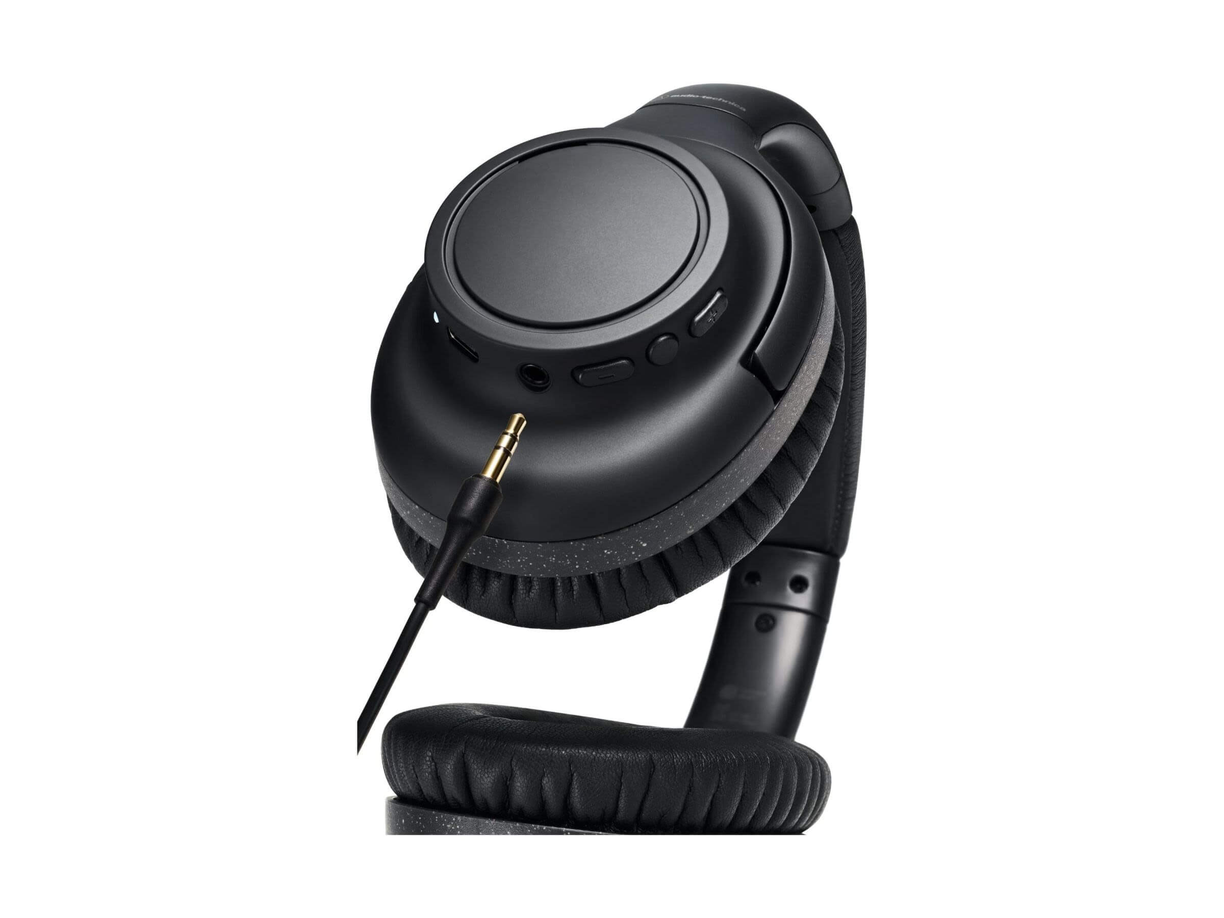 Audio Technica ATH-S300BT Wireless Bluetooth Headphones - Over-Ear Noise Cancelling Headset with Built-in Mic for Music, Gaming & Work from Home