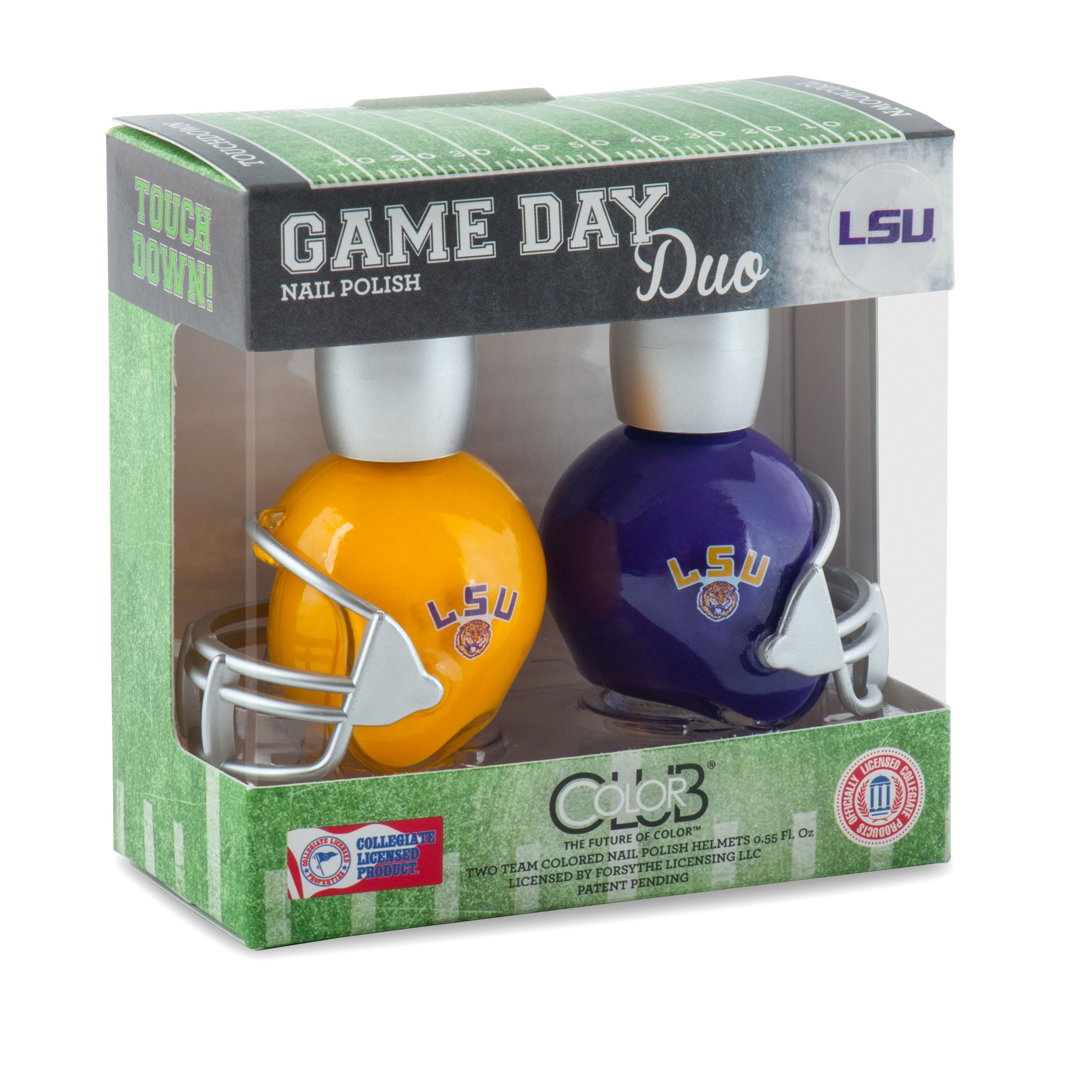 Color Club NCAA Louisville Nail Polish - Game Day Duo for Sports Fans